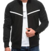 Edoti Men's unbuttoned sweatshirt