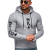 Edoti Men's zip-up sweatshirt