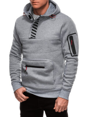 Edoti Men's zip-up sweatshirt