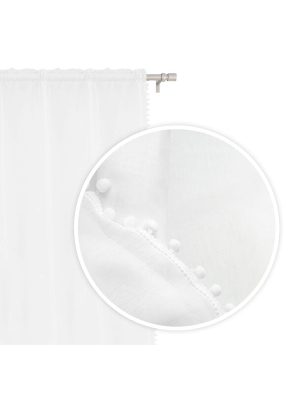 Edoti Pompoo curtain 140x250