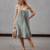 Edoti Short airy summer dress