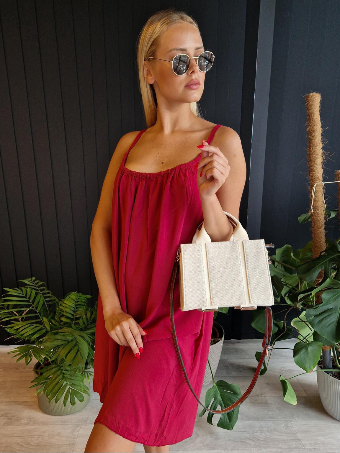 Edoti Short airy summer dress