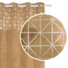 Edoti Velor curtain Glossy 140x250