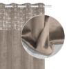 Edoti Velor curtain Glossy 140x250 A495