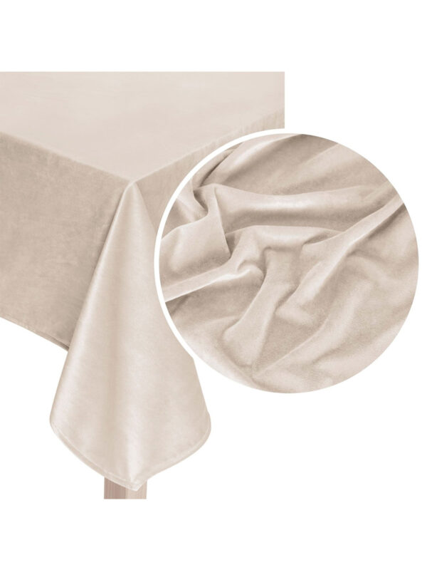 Edoti Velor tablecloth Soft