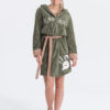 Edoti Women's bathrobe UL
