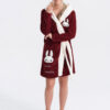 Edoti Women's bathrobe UL
