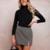 Edoti Women's polo neck EL