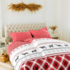 Edoti Xmass 2C flannel bedding