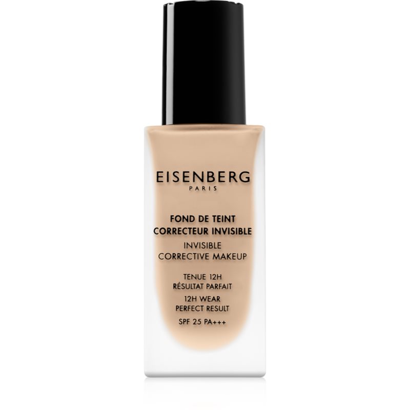 Eisenberg Le Maquillage Fond De Teint Correcteur Invisible természetes hatású alapozó SPF 25 árnyalat 00 Naturel Porcelaine / Natural Porcelain 30 ml-Eredeti