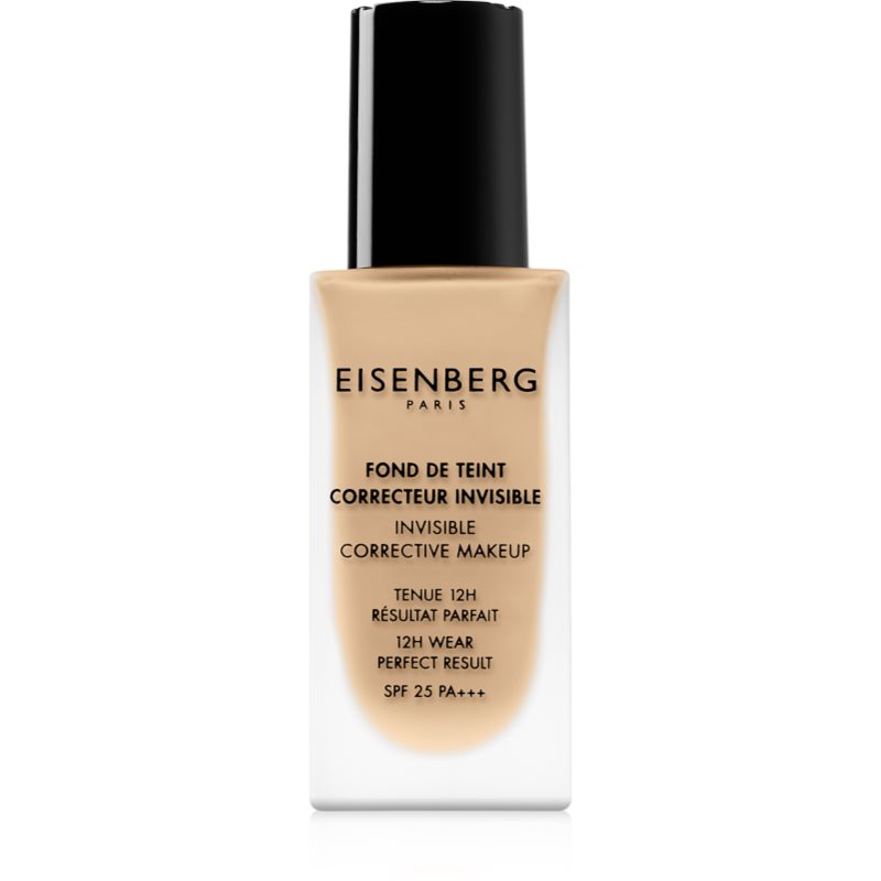 Eisenberg Le Maquillage Fond De Teint Correcteur Invisible természetes hatású alapozó SPF 25 árnyalat 02 Naturel Rosé / Natural Rosy 30 ml-Eredeti