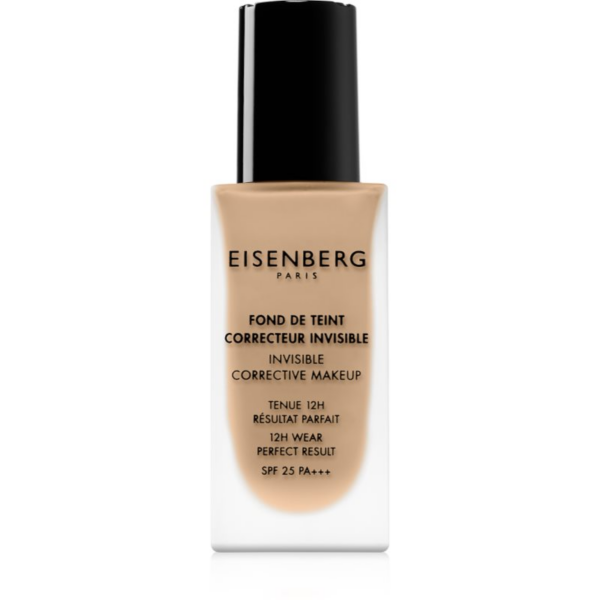 Eisenberg Le Maquillage Fond De Teint Correcteur Invisible természetes hatású alapozó SPF 25 árnyalat 03 Natural Doré / Natural Golden 30 ml-Eredeti