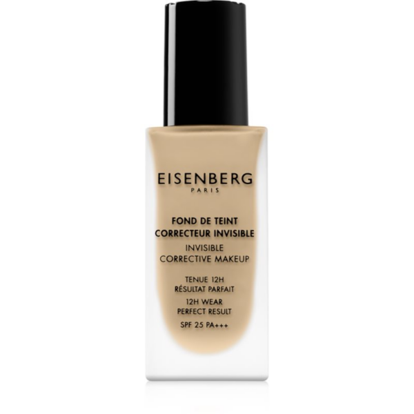 Eisenberg Le Maquillage Fond De Teint Correcteur Invisible természetes hatású alapozó SPF 25 árnyalat 0S Natural Sable / Natural Sand 30 ml-Eredeti