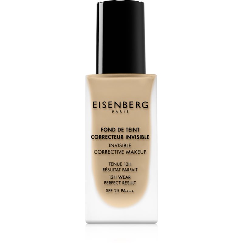 Eisenberg Le Maquillage Fond De Teint Correcteur Invisible természetes hatású alapozó SPF 25 árnyalat 0S Natural Sable / Natural Sand 30 ml-Eredeti