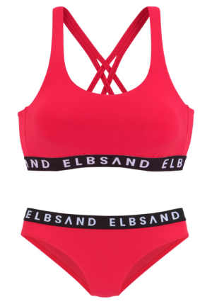 Elbsand Bikini  piros / fekete / fehér-Hungary