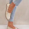 Elegáns Női Bőr Espadrille Zazoo