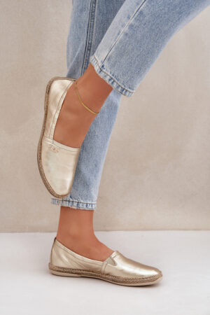 Elegáns Női Bőr Espadrille Zazoo
