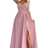 Elegant long maxi dress with straps Numoco