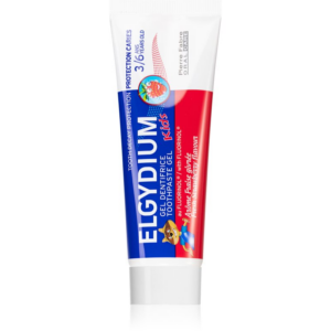 Elgydium Kids fogkrém gyermekeknek 36 hónapos kortól íz Fresh Strawberry 50 ml-Ár