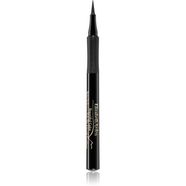 Elizabeth Arden Beautiful Color Bold Defining Felt Tip Liquid Eyeliner tartós szemfilc 01 Black 1.2 ml-Eredeti