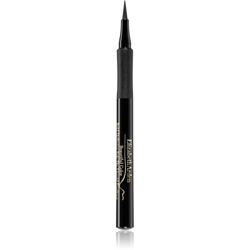 Elizabeth Arden Beautiful Color Bold Defining Felt Tip Liquid Eyeliner tartós szemfilc 01 Black 1.2 ml-Eredeti