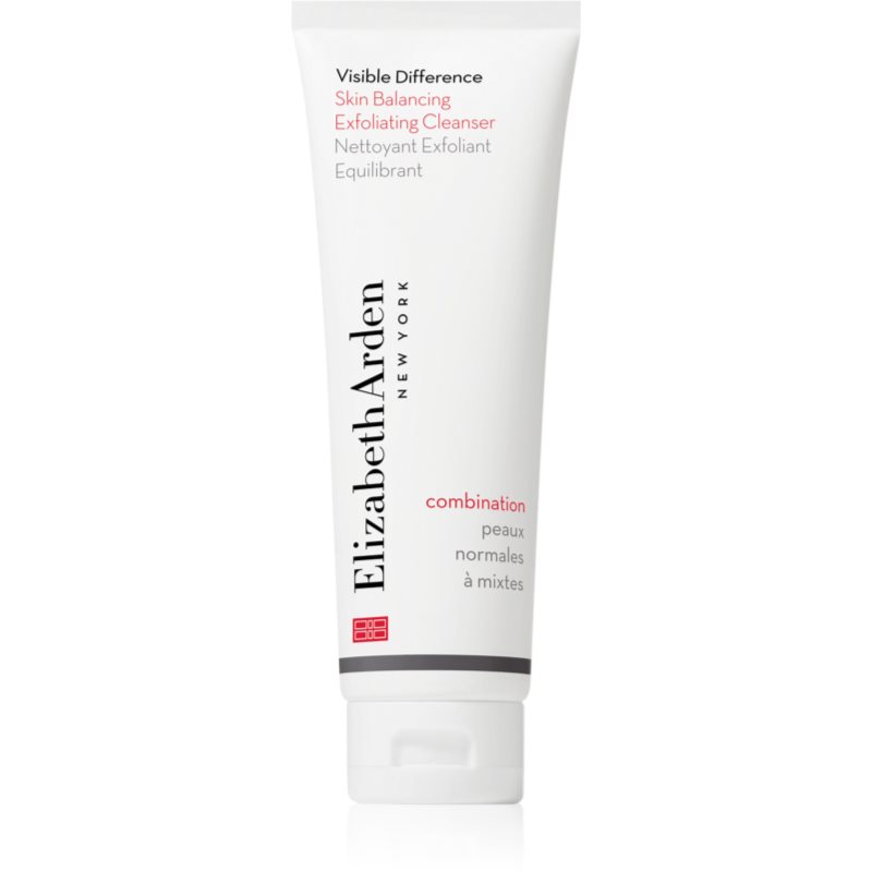 Elizabeth Arden Visible Difference hámlasztó és tisztító hab normál és kombinált bőrre 125 ml-Eredeti