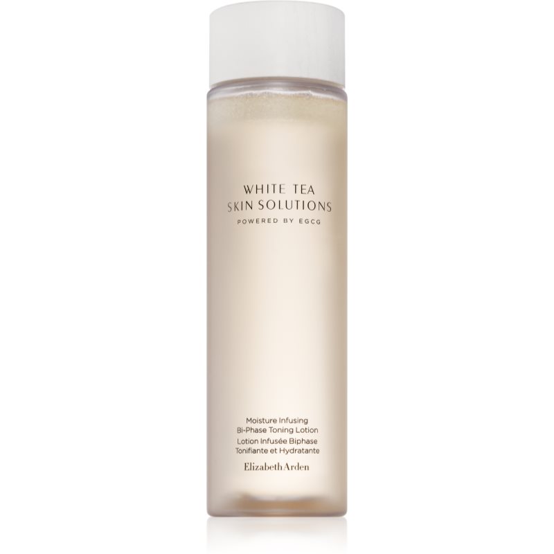 Elizabeth Arden White Tea Skin Solutions Moisture Infusing Bi-phase Toning Lotion hidratáló tonik kétfázisú bőrápoláshoz hölgyeknek 200 ml-Ár