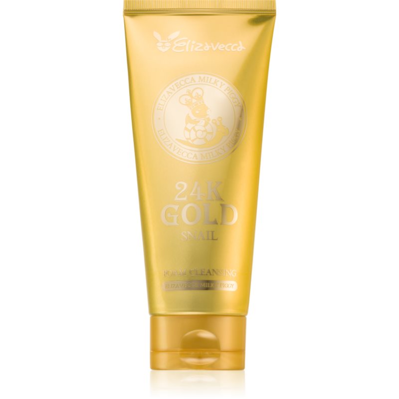 Elizavecca Milky Piggy 24K Gold Snail Cleansing Foam finoman tisztító hab 180 ml-Ár