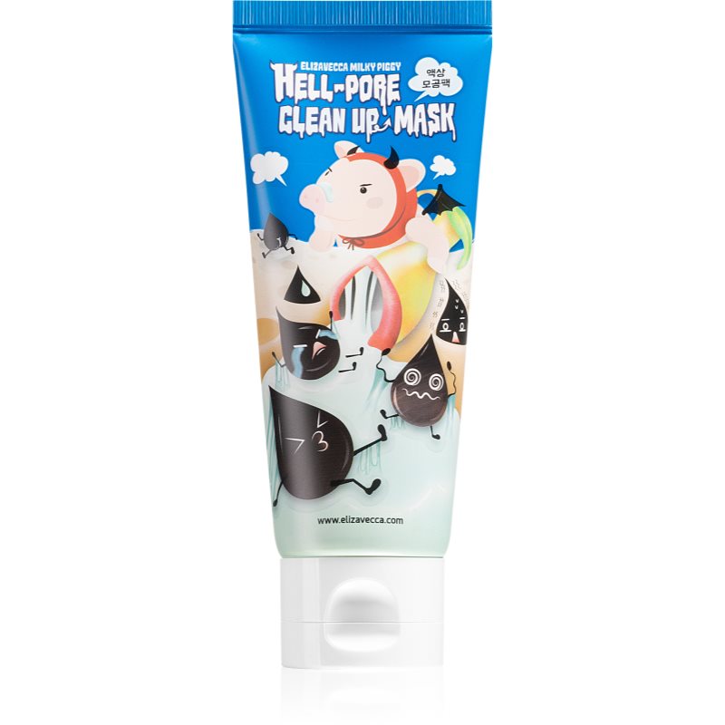 Elizavecca Milky Piggy Hell-Pore Clean Up Mask lehúzható zselés arcmaszk a mitesszerek ellen 100 ml-Ár