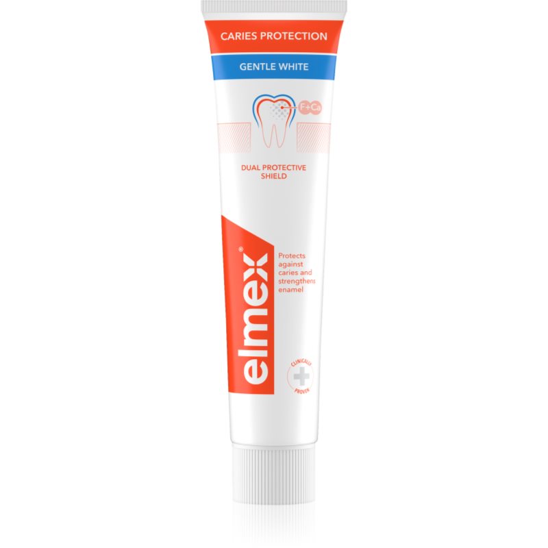 Elmex Caries Protection Gentle White fehérítő fogkrém fluoriddal 75 ml-Eredeti
