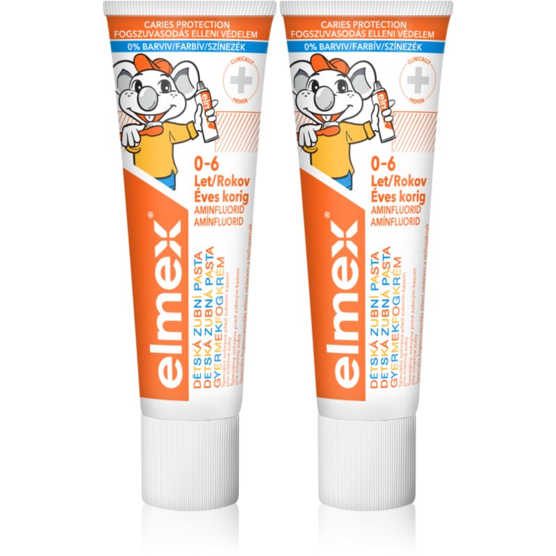 Elmex Caries Protection Kids fogkrém gyermekeknek 2 x 50 ml-Eredeti