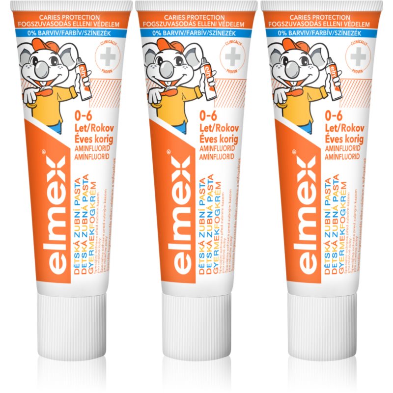 Elmex Caries Protection Kids fogkrém gyermekeknek 3 x 50 ml-Ár