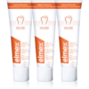 Elmex Caries Protection fogkrém fogszuvasodás ellen fluoriddal 3x75 ml-Eredeti