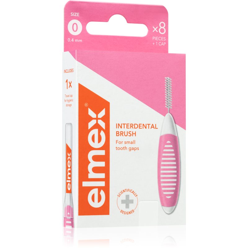Elmex Interdental Brush fogköztisztító kefék 0.4 mm 8 db-Ár