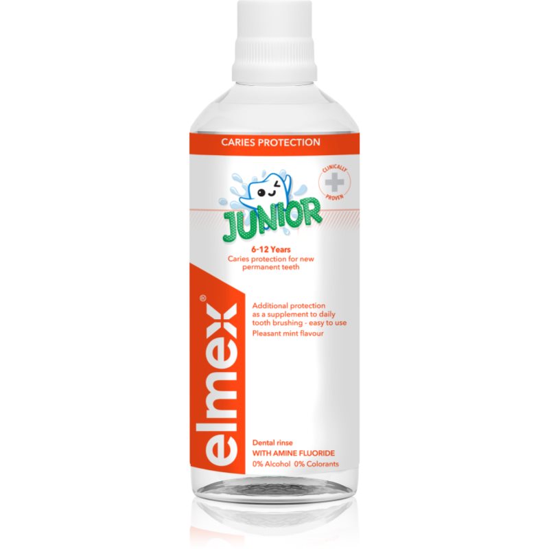 Elmex Junior 6-12 Years szájvíz gyermekeknek 400 ml-Eredeti