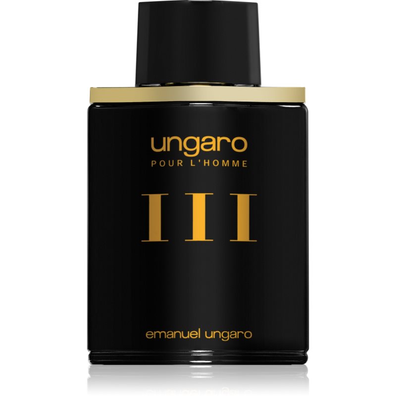 Emanuel Ungaro L'Homme III Eau de Toilette uraknak 100 ml-Eredeti