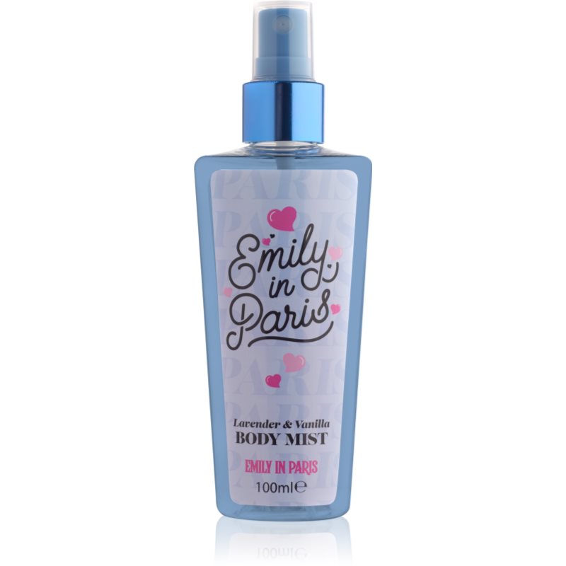 Emily In Paris Lavender & Vanilla testápoló spray hölgyeknek 100 ml