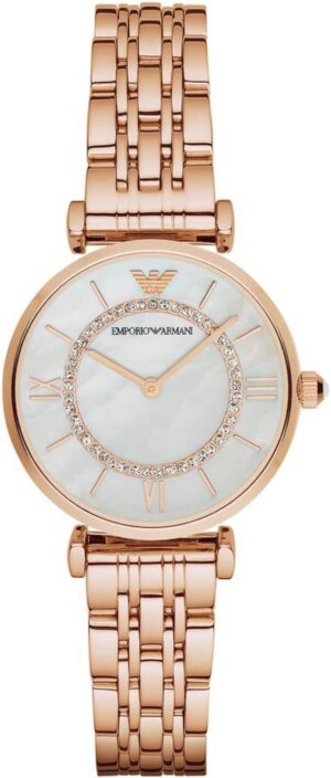 Emporio Armani Analóg órák  rózsaszín arany / gyöngyház-fehér