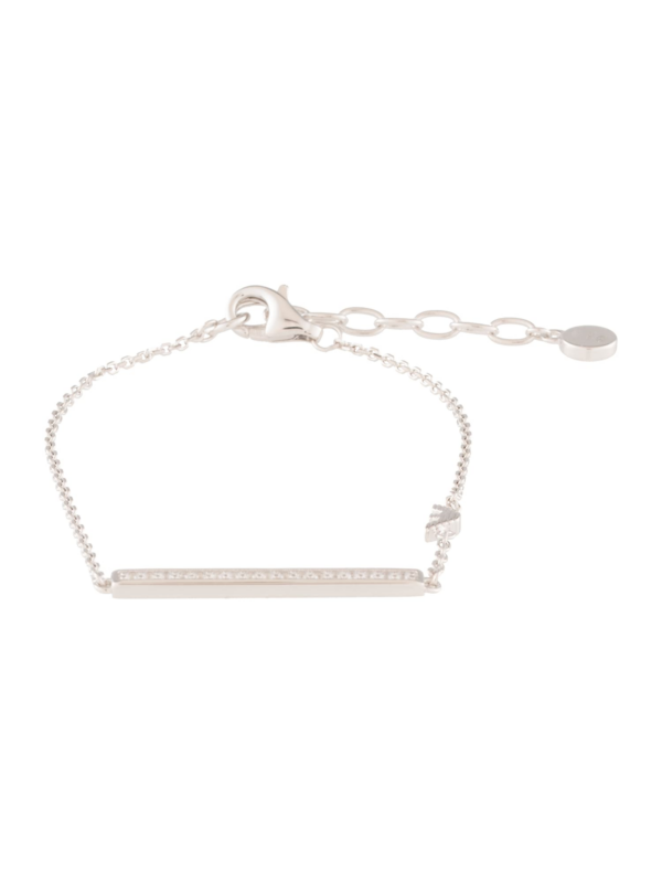 Emporio Armani Karkötő  ezüst / átlátszó-Ár