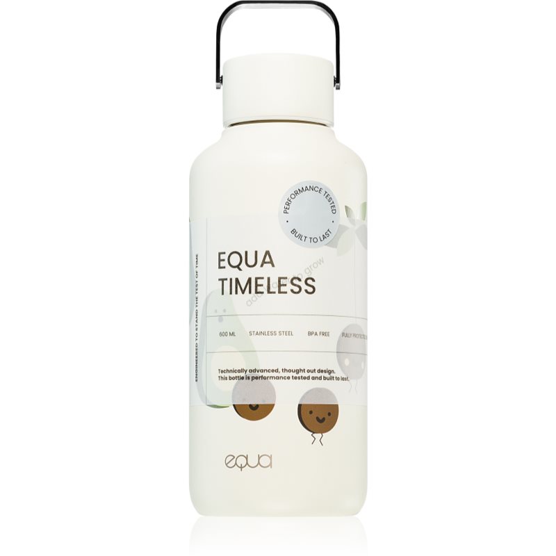 Equa Timeless rozsdamentes kulacs kicsi szín Avocado 600 ml-Ár