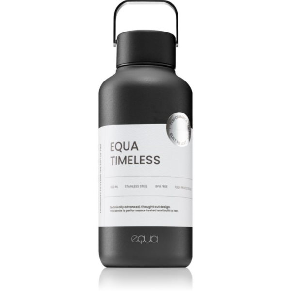 Equa Timeless rozsdamentes kulacs kicsi szín Dark 600 ml-Ár