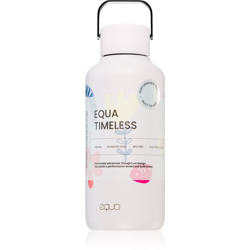 Equa Timeless rozsdamentes kulacs kicsi szín Flower Power 600 ml-Ár