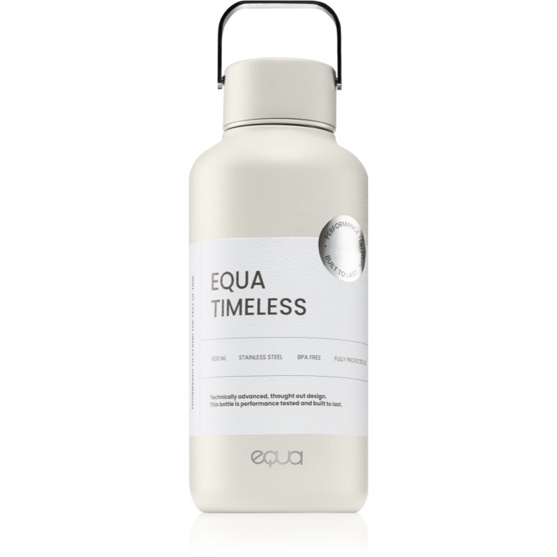 Equa Timeless rozsdamentes kulacs kicsi szín Off White 600 ml-Ár