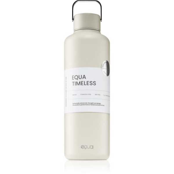Equa Timeless rozsdamentes kulacs szín Off White 1000 ml-Ár
