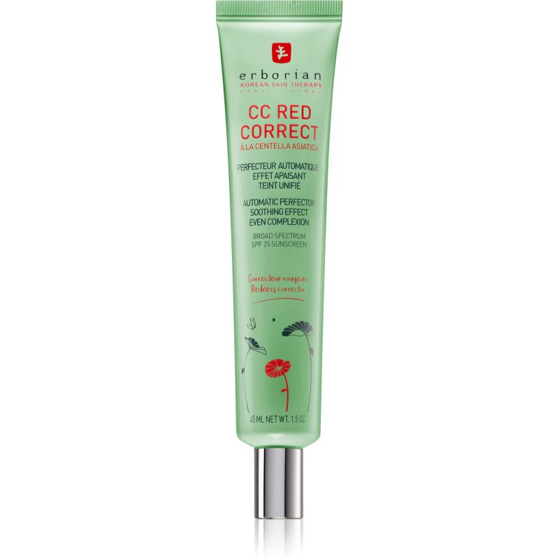 Erborian CC Red Correct CC krém a bőr vörössége ellen SPF 25 45 ml-Eredeti
