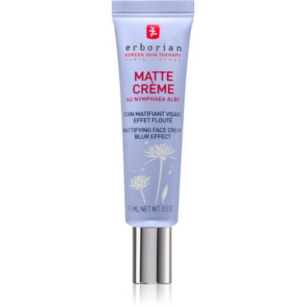 Erborian Matte bőrélénkítő mattító krém egységesíti a bőrszín tónusait 15 ml-Eredeti