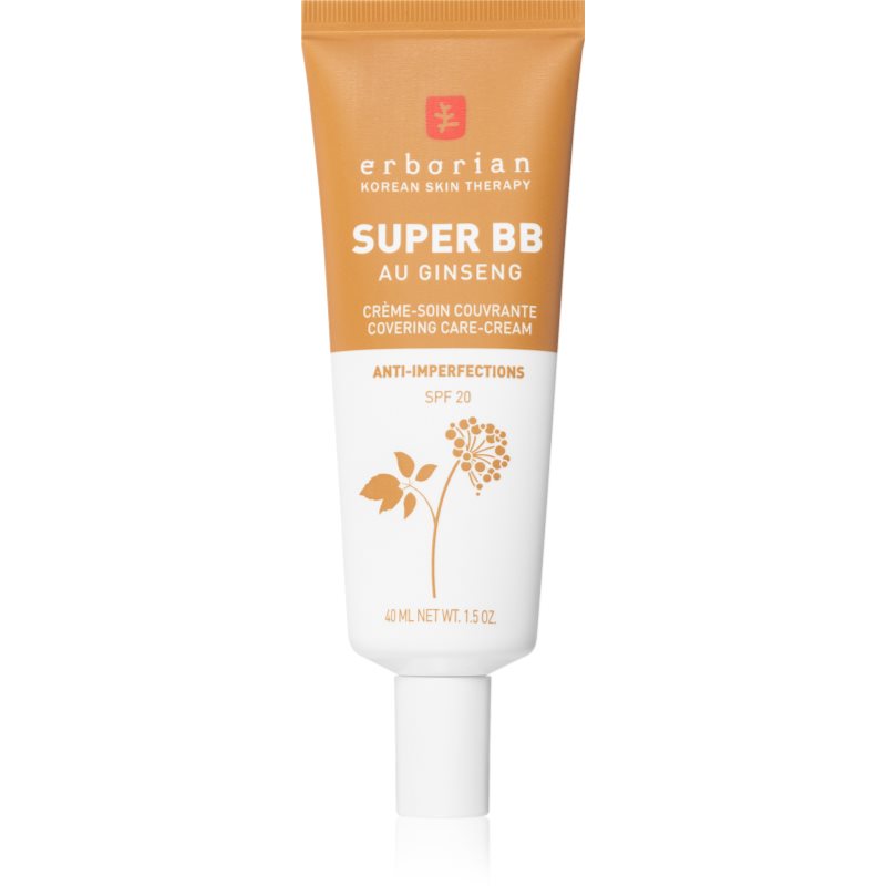 Erborian Super BB tónusegyesítő BB krém a bőr tökéletlenségeire SPF 20 árnyalat Caramel 40 ml-Ár
