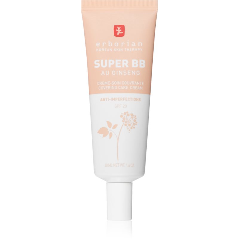 Erborian Super BB tónusegyesítő BB krém a bőr tökéletlenségeire SPF 20 árnyalat Clair 40 ml-Ár