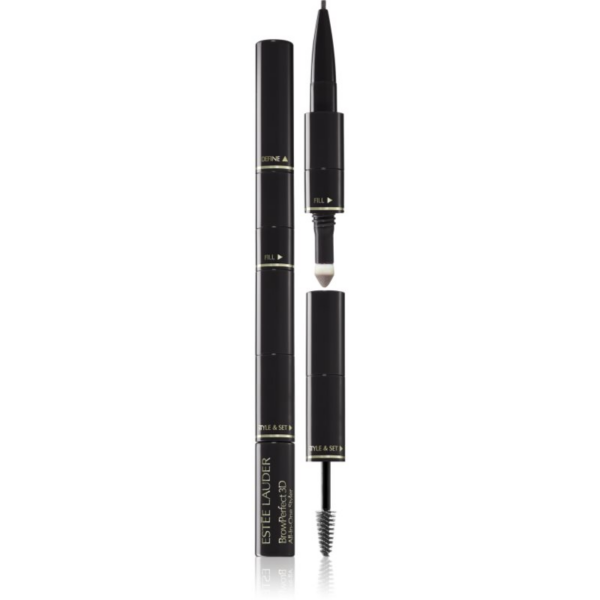 Estée Lauder BrowPerfect 3D All-in-One Styler szemöldök ceruza 3 az 1-ben árnyalat Blackened Brown 2