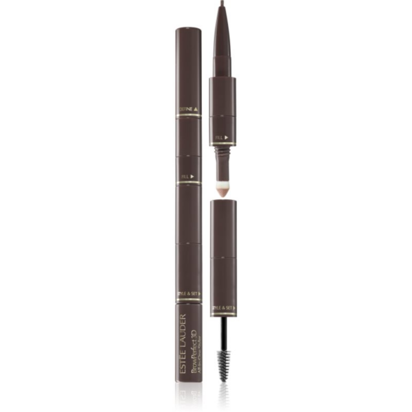 Estée Lauder BrowPerfect 3D All-in-One Styler szemöldök ceruza 3 az 1-ben árnyalat Brunette 2